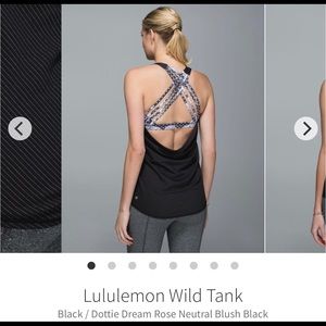 Lululemon Wild Tank size 6